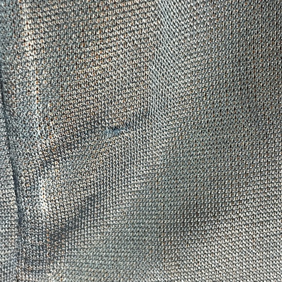 Zara knit print small V-neck 3/4 sleeve casual dress (D) - Picture 3 of 4